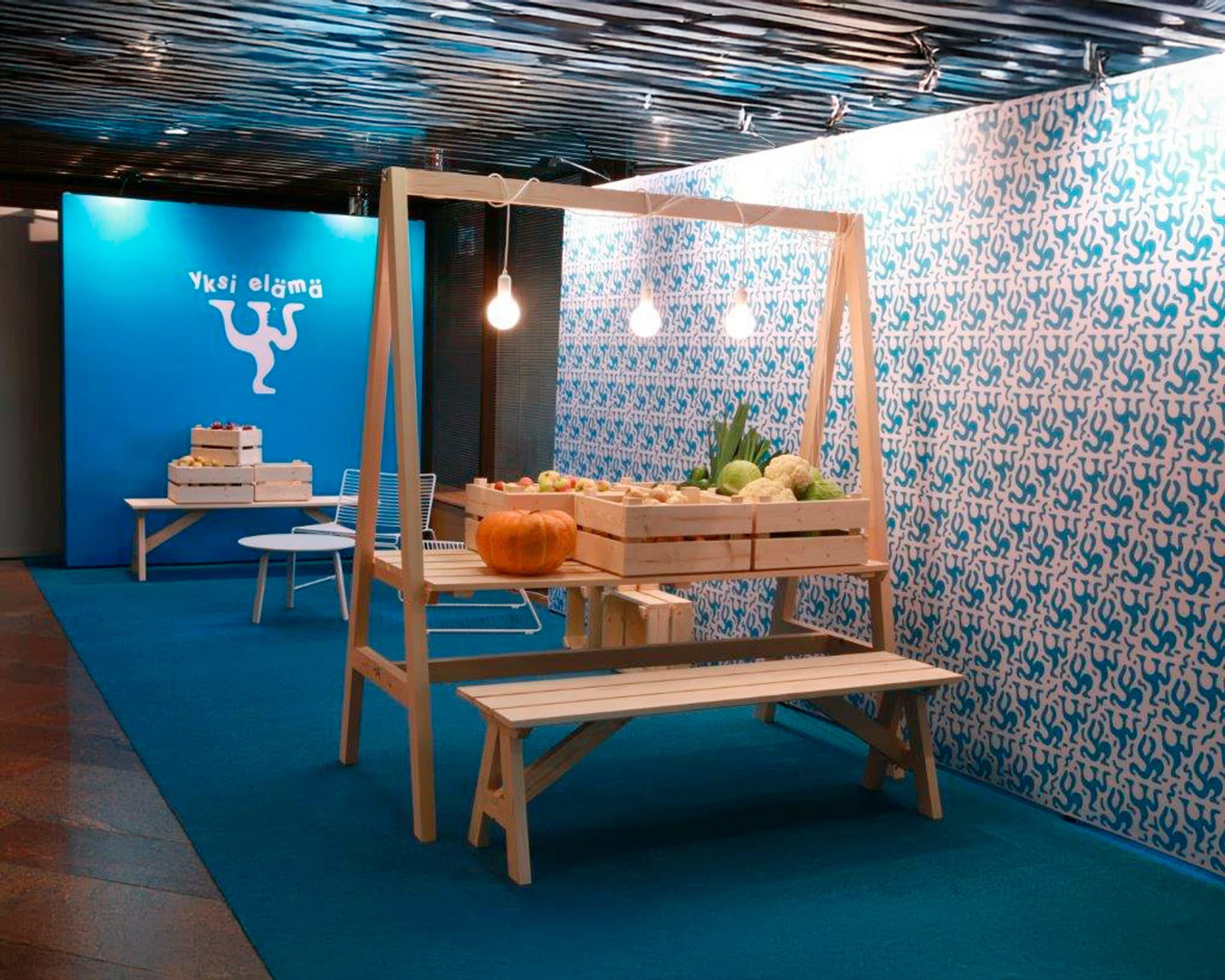 Shop decoration built by Reko Hämäläinen / Rekon Struktio