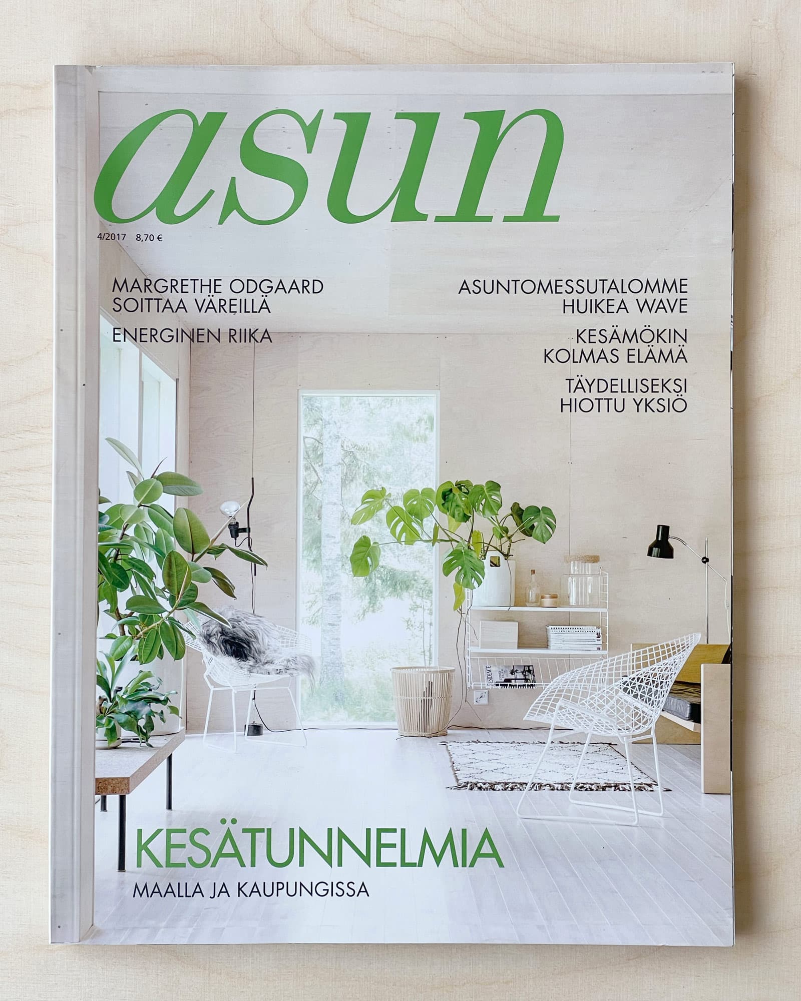 Cover of Asun -lehti, Reko Hämäläinen / Rekon Struktio