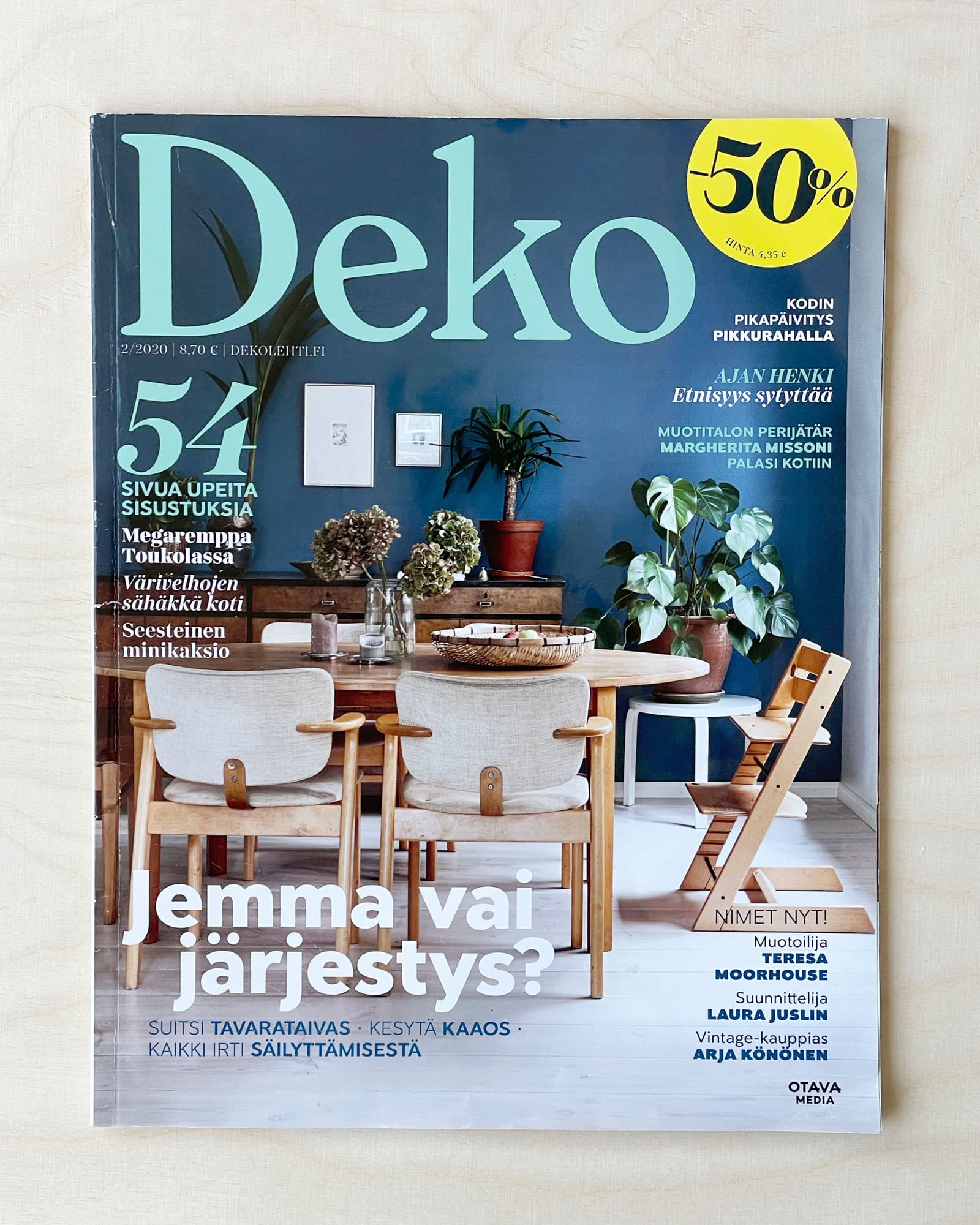Cover of Deko -lehti, Reko Hämäläinen / Rekon Struktio